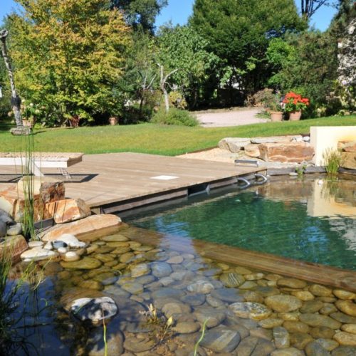 bassin, baignade, bassin baignade, bassin biologique, terrasse, bois , terrasse bois, créateur de jardin, créateur de jardin limoges, rebeyrol, aménagement jardin limoges, bassin limoges, bassin biologique limoges