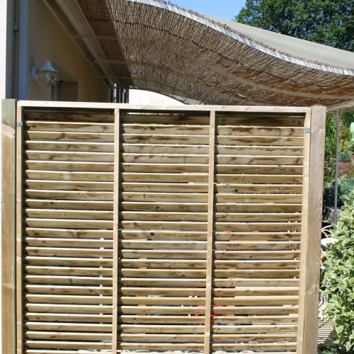 Brise-vue en bois