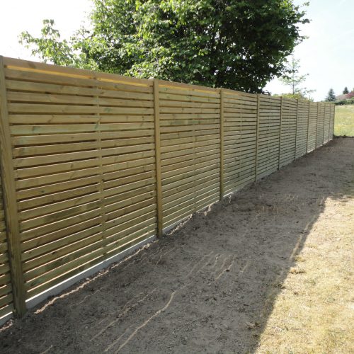 Brise vue en bois