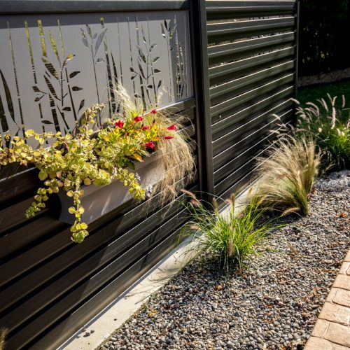 Brise-vue – Panneaux en aluminium