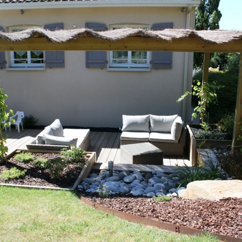 Pergola en bois
