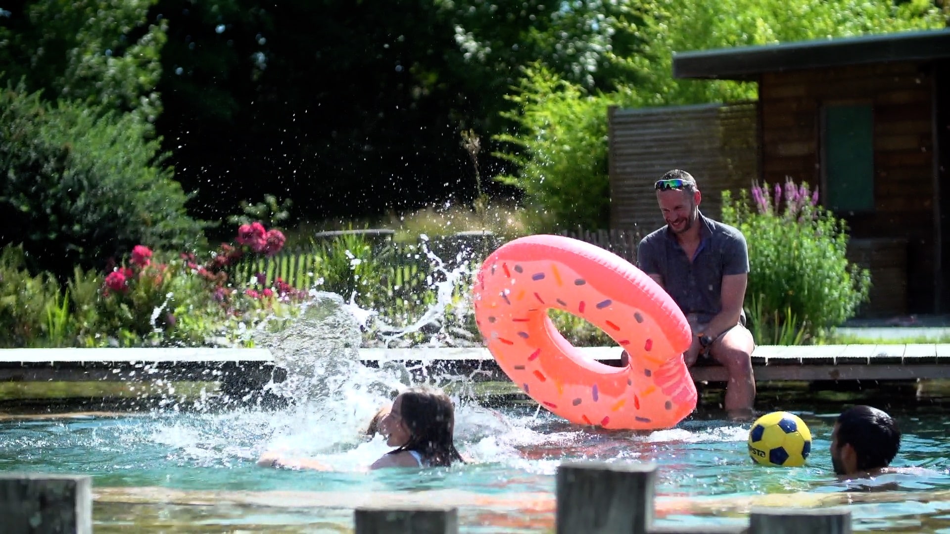 Piscine naturelle et bassin d'agrément  Rebeyrol : aménagement et  entretien des jardins : Rebeyrol : aménagement et entretien des jardins