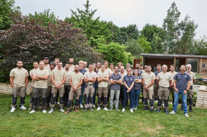 Equipe Rebeyrol Créateur et Soins des Jardins 2023