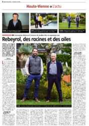 Notre entreprise fête ses 40 ans : à l’honneur dans Le Populaire du Centre