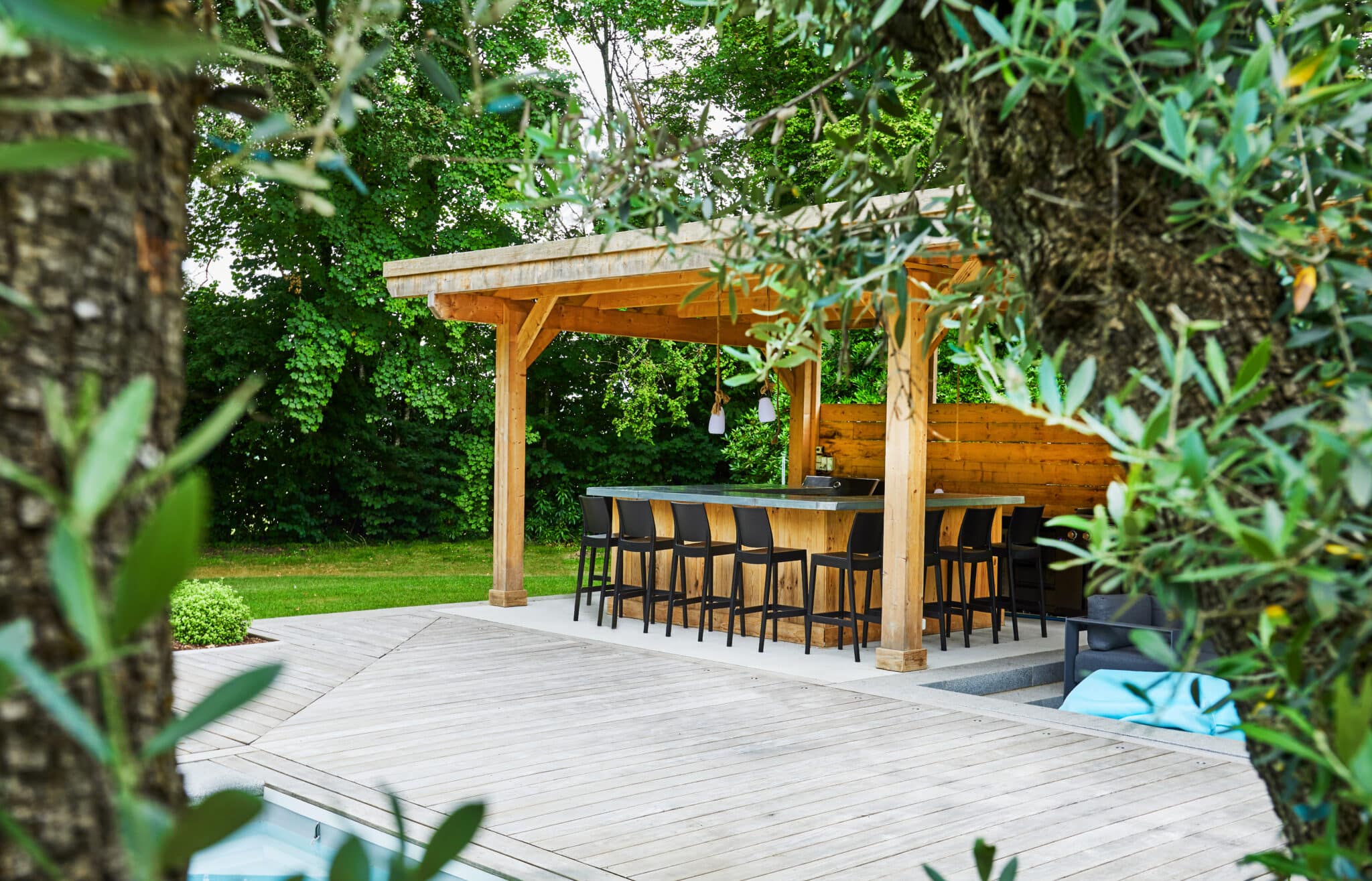 Le plaisir d’accueillir au jardin
